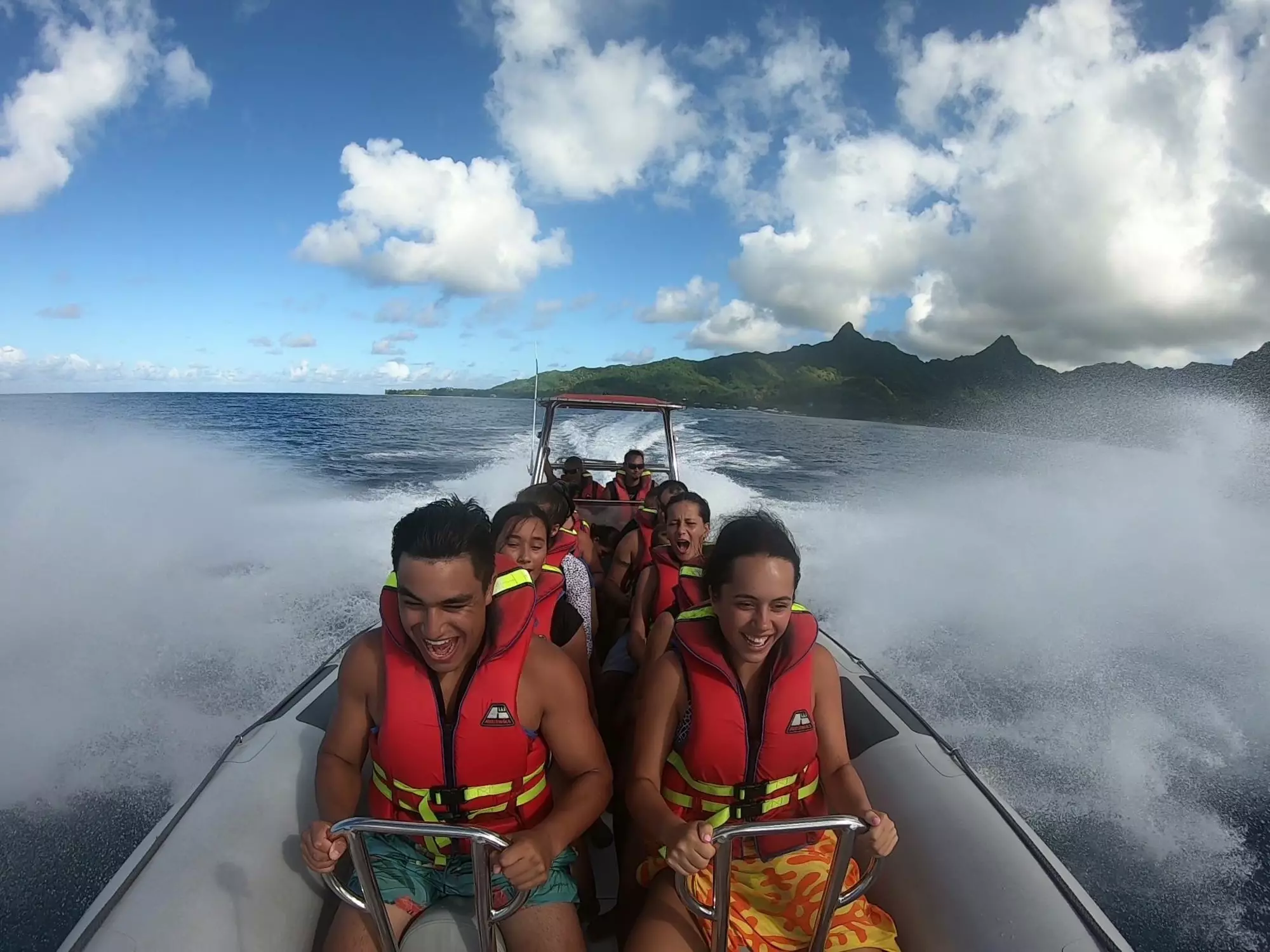 Rongohiva WaterSports Speedboat Tour in Rarotonga